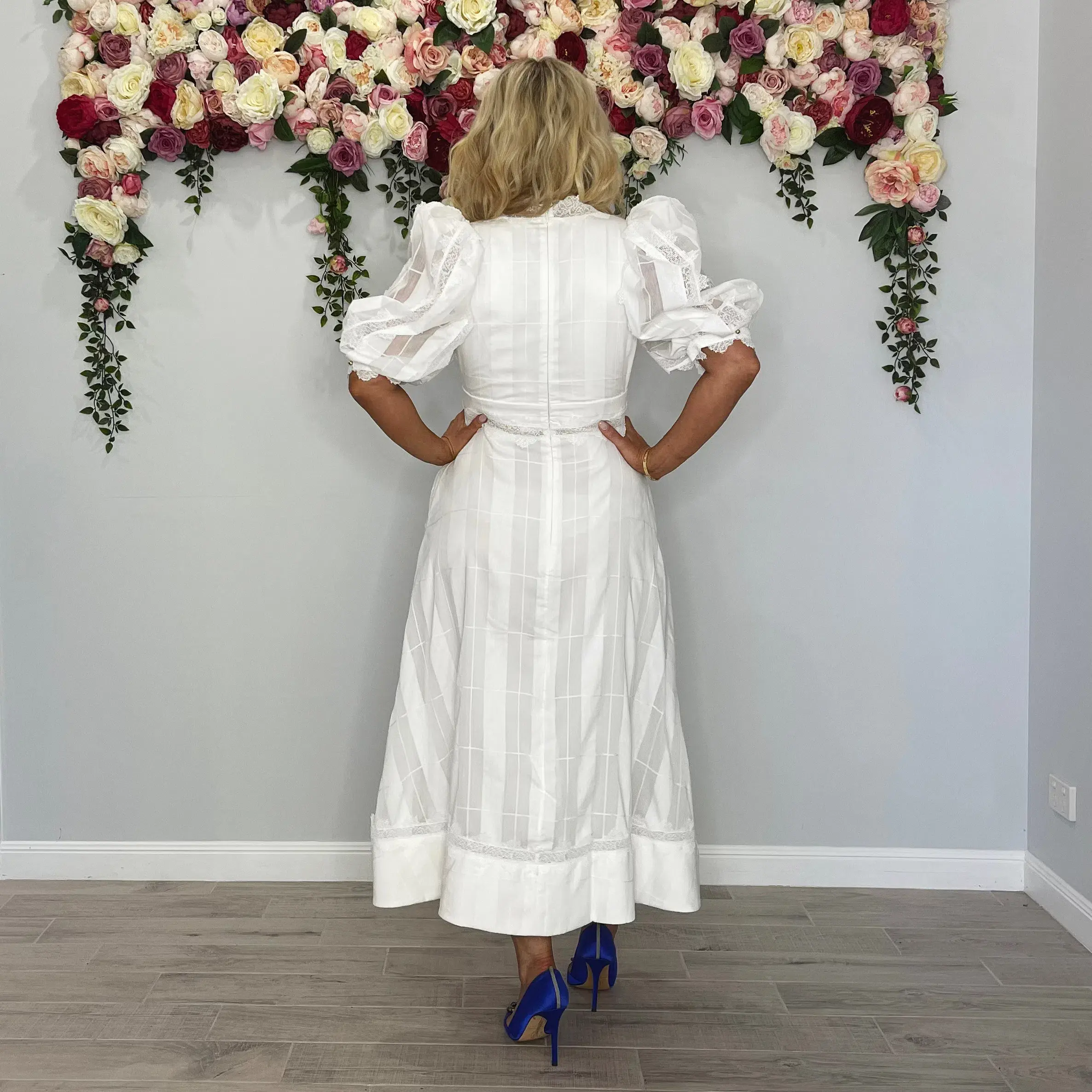 Acler Grampian Dress White Size 10 - Image 4