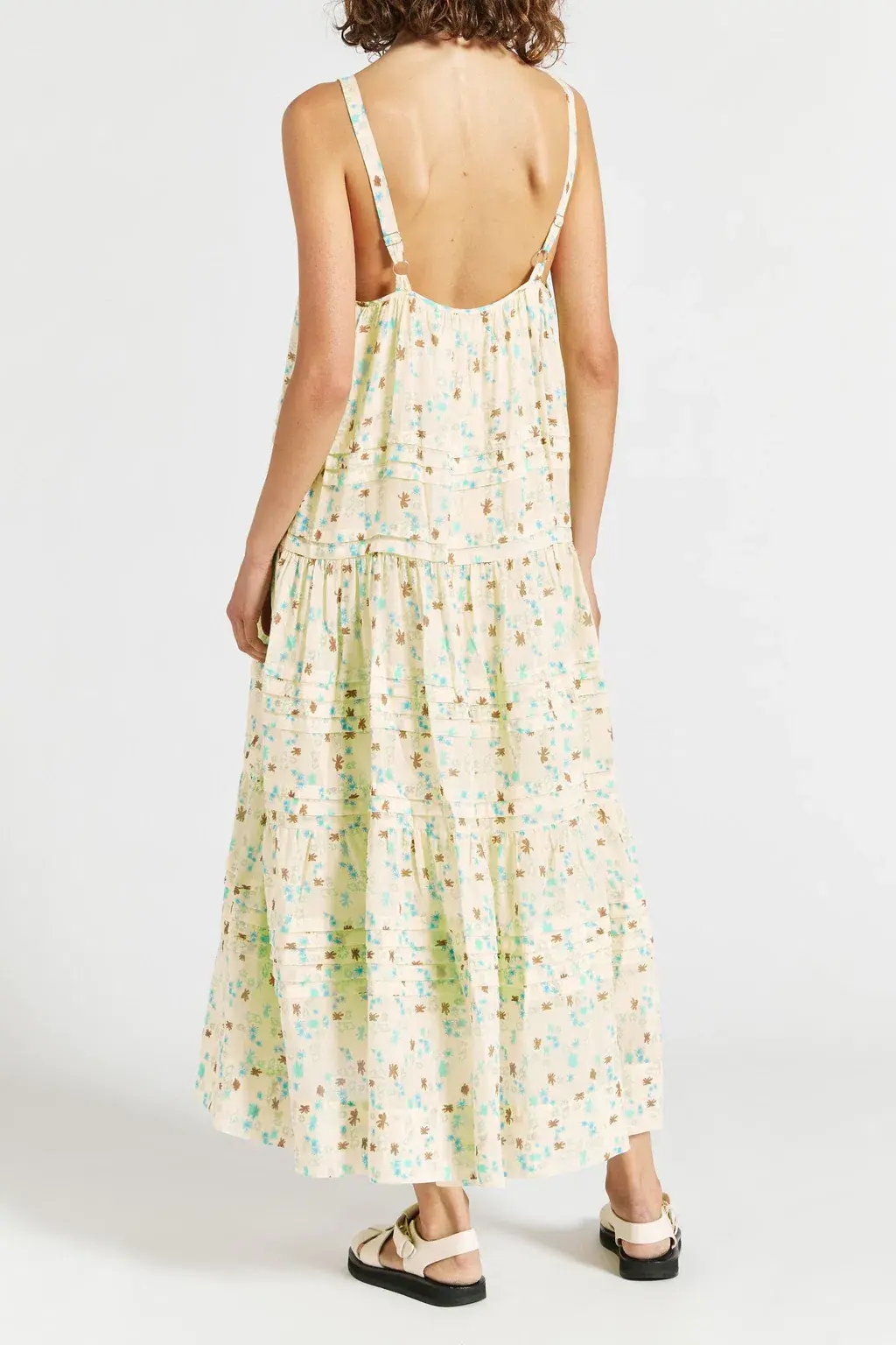 Lee Mathews Jean Dress Print Size 10 - Image 4