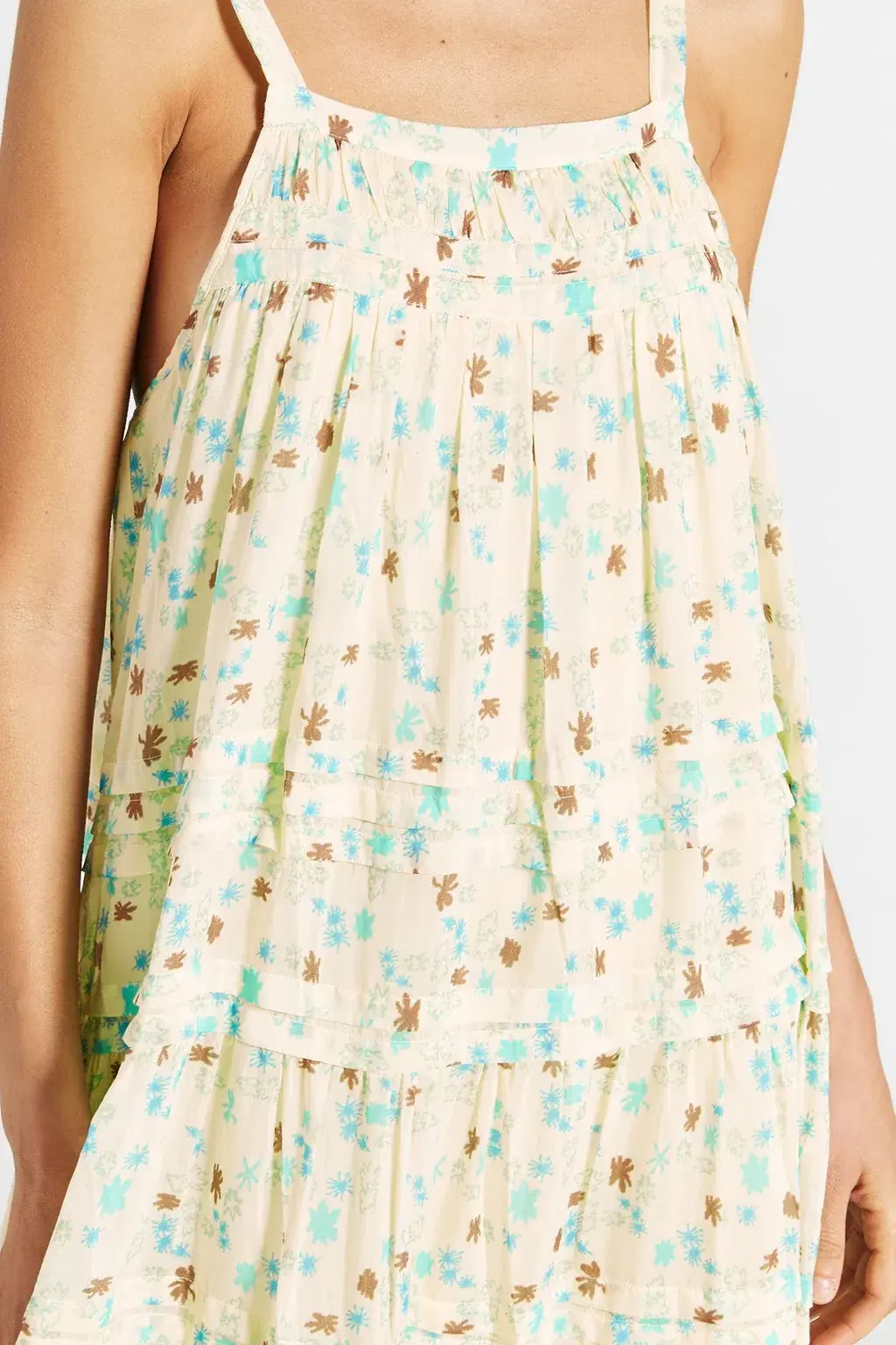 Lee Mathews Jean Dress Print Size 10 - Image 5