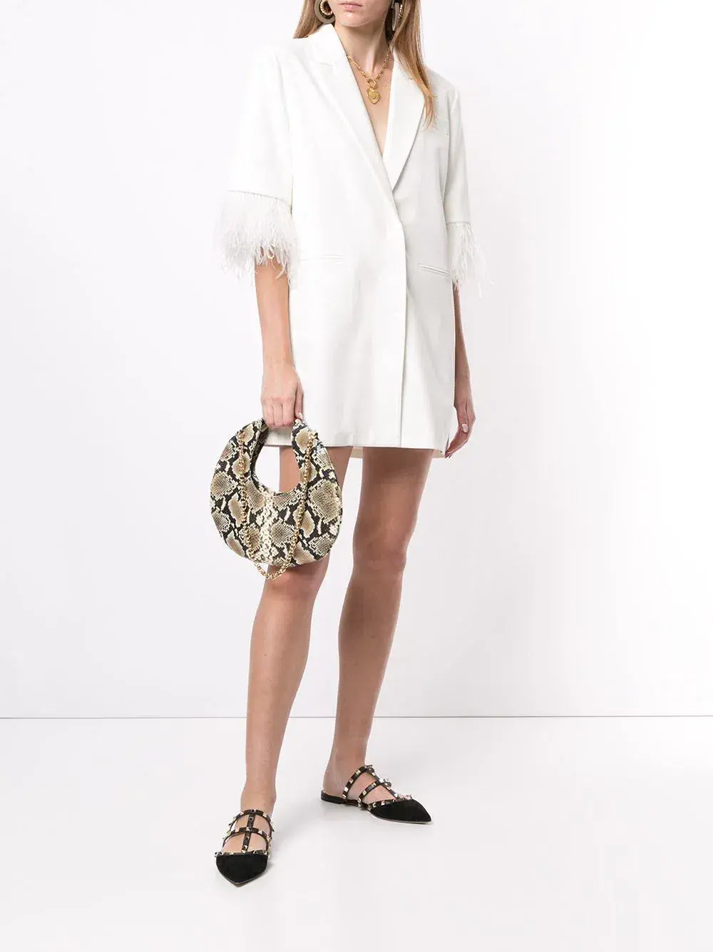 Rachel Gilbert Scout Dress White Size M / AU 12 - Image 1