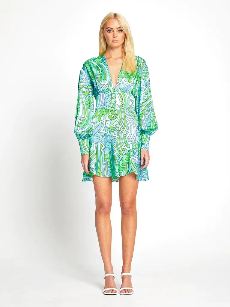 Alice McCall Mexicola Mini Dress Size Print 10 - Image 1