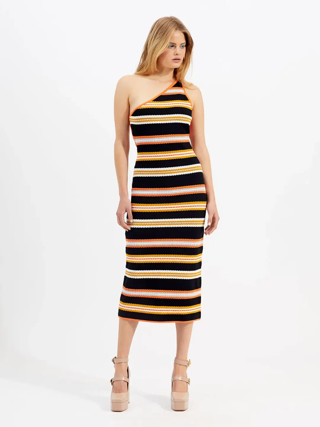 Alice McCall Miley Midi Dress Black Size 12 for rent on The Volte - main image