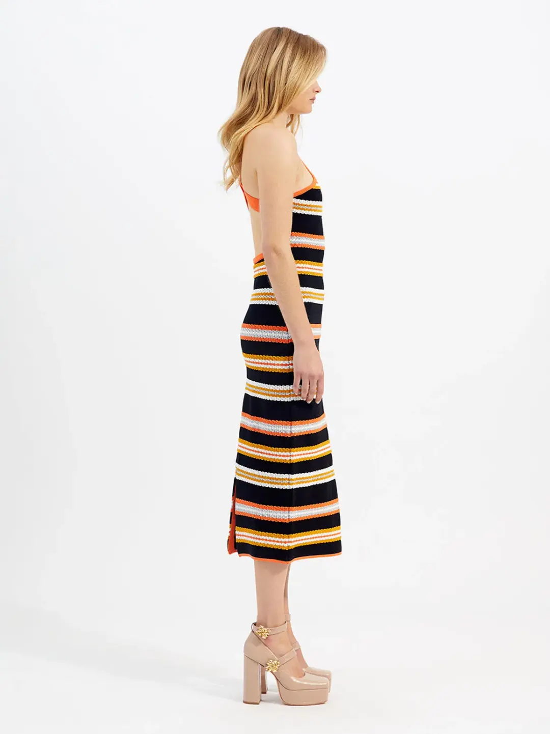 Alice McCall Miley Midi Dress Black Size 12 for rent on The Volte - main image