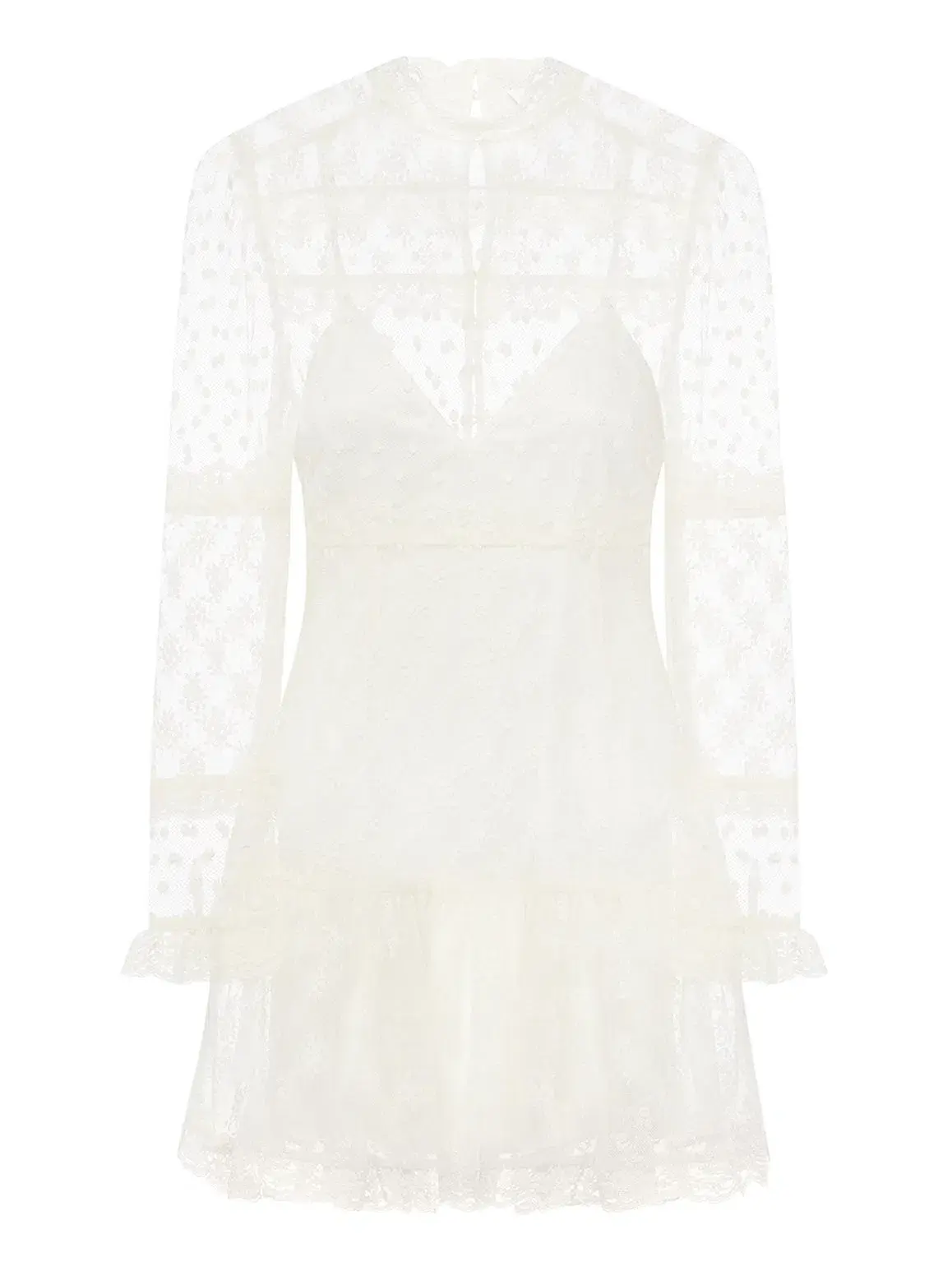 Alice McCall Moon Sister Mini Dress Cream Size 12 - Image 6