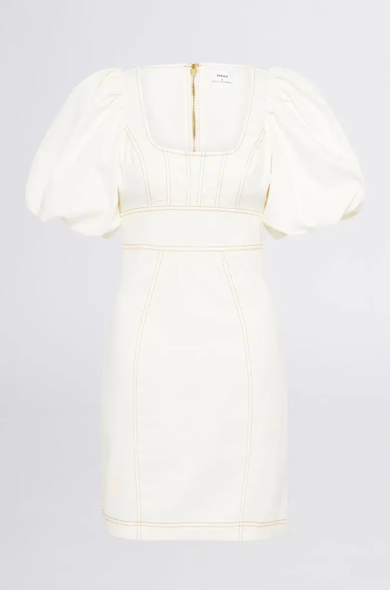 Sheike Illusions Mini Dress White Size 10  - Image 4