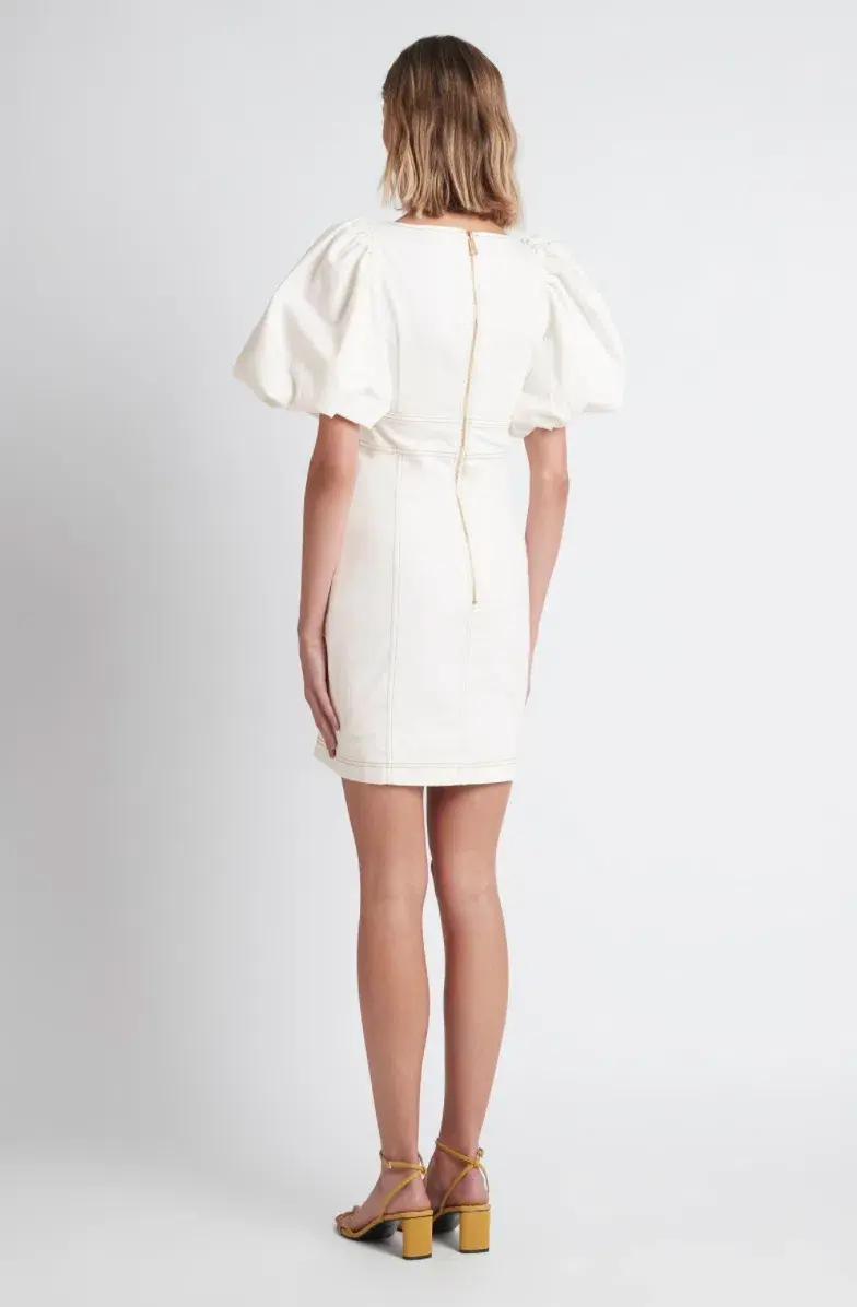 Sheike Illusions Mini Dress White Size 10  - Image 3