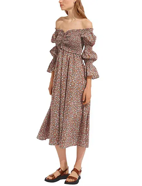 Steele Chérie Dress Print Size 8  for rent on The Volte - main image