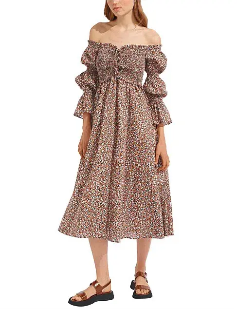 Steele Chérie Dress Print Size 8  for rent on The Volte - main image