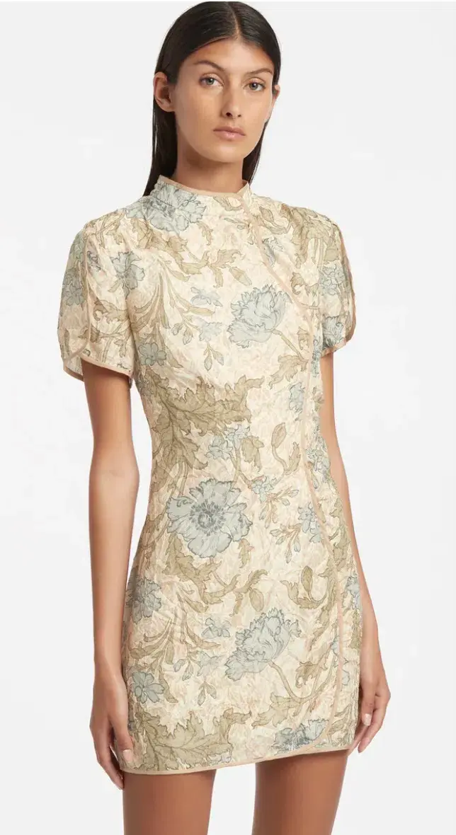 Sir the Label Maev Mini Dress Florence Print Size 2 / AU 10 - Image 3