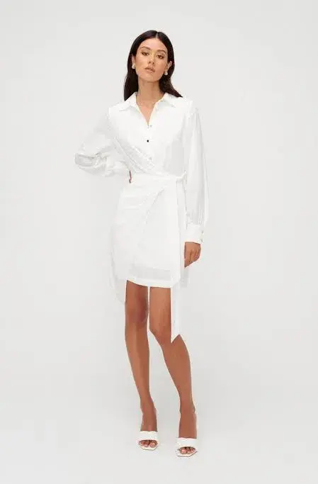 Sheike Dallas Dress White Size 12 - Image 1