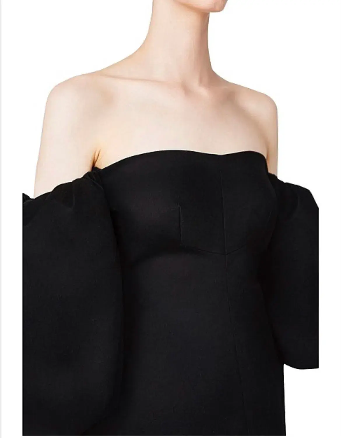 Ellery Countess Shaped Corset Top Black Size 40 - Image 3