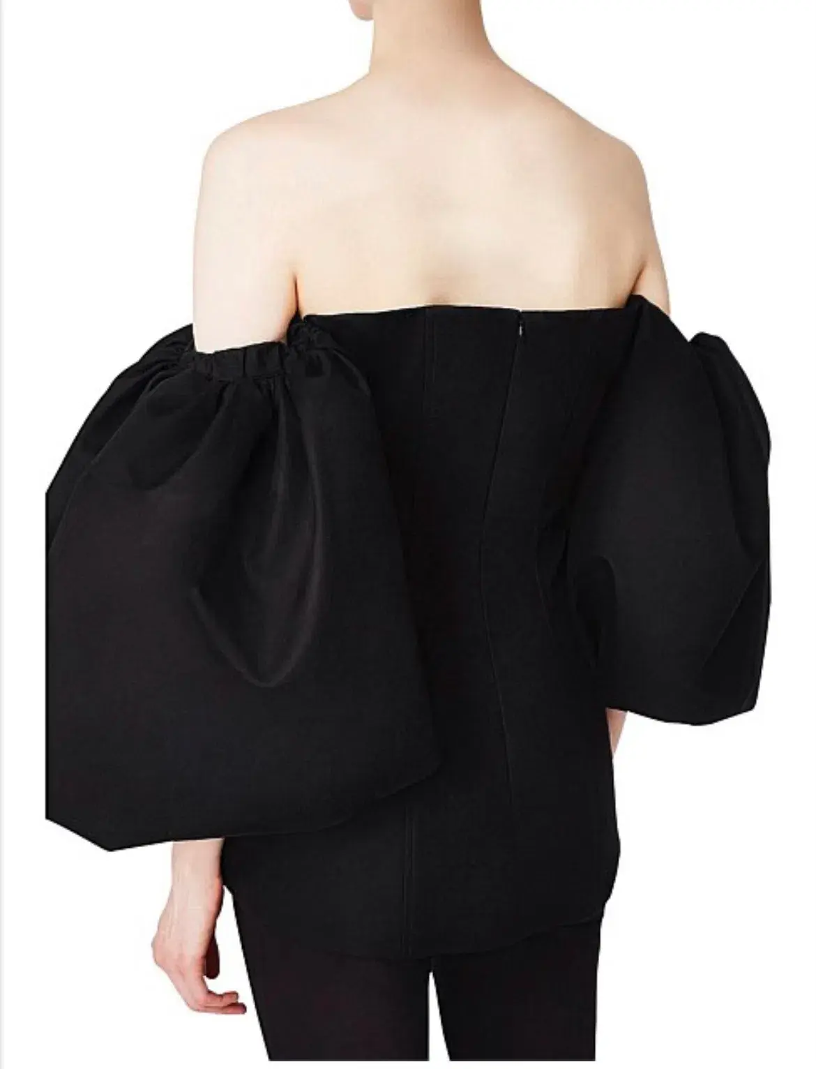 Ellery Countess Shaped Corset Top Black Size 40 - Image 2