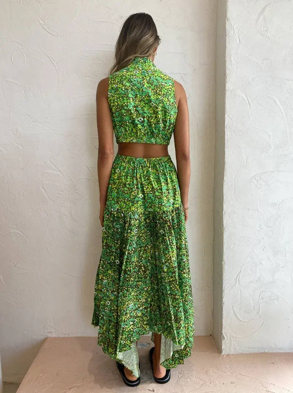 Alemais Phyllis Dress Print Size AU 6 - Image 2