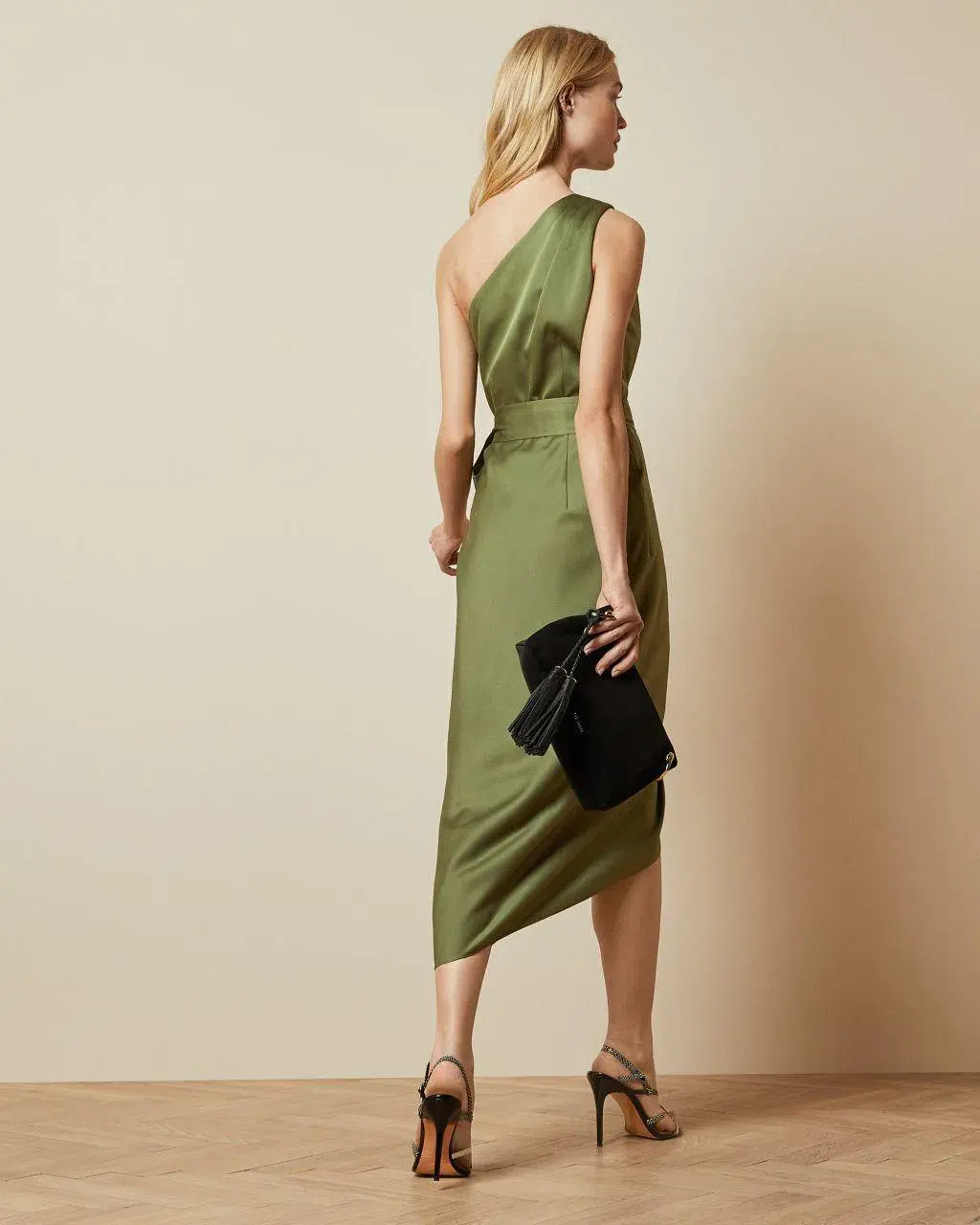Ted Baker Gabie Dress Green Size 8 - Image 2