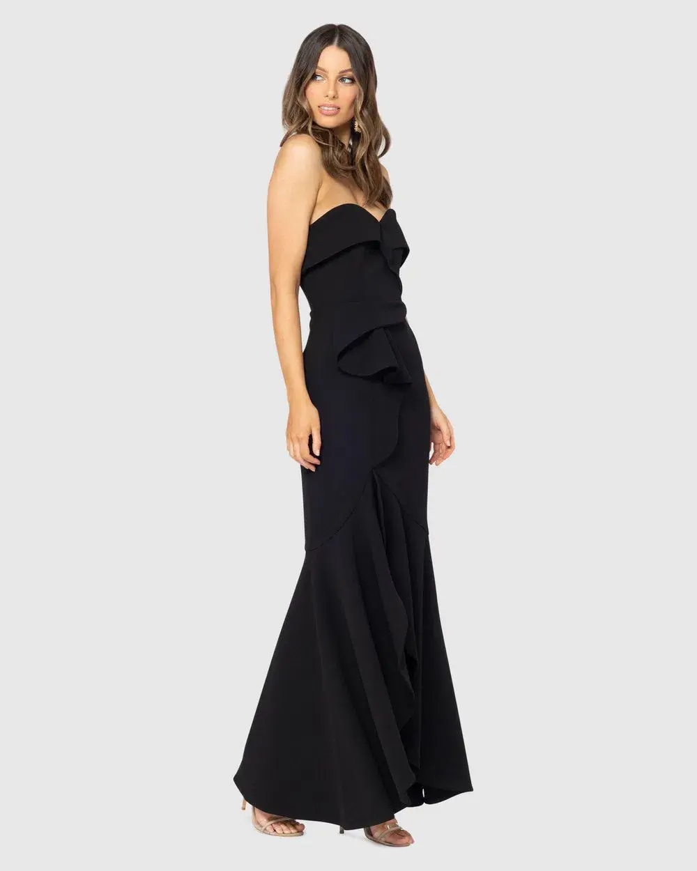 Pilgrim Spiced Gown Black Size 10  for rent on The Volte - main image
