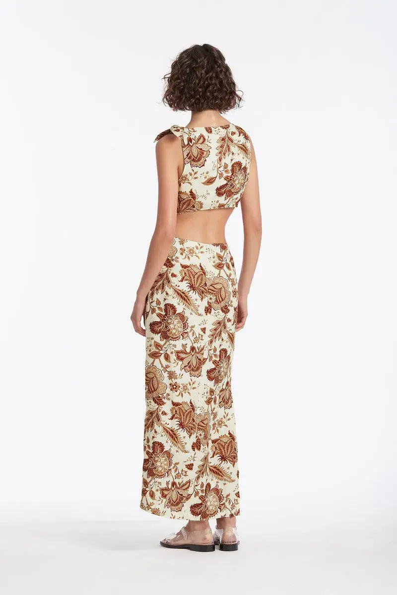 Sir the Label Rei Knot Dress Print Size 1 - Image 3