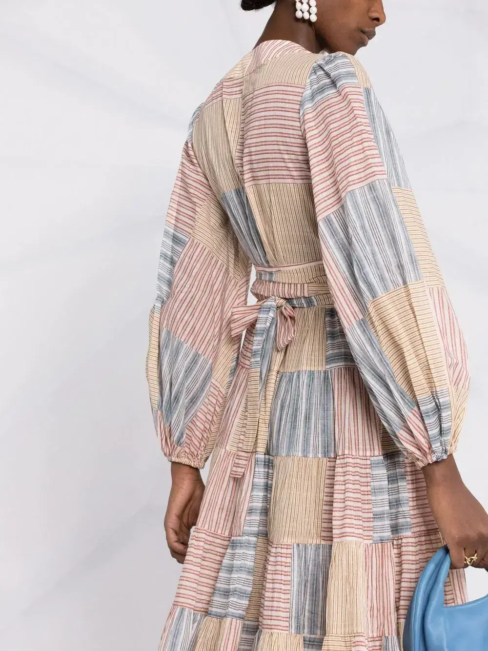 Zimmermann Andie Wrap Midi Dress Print Size 8 - Image 3
