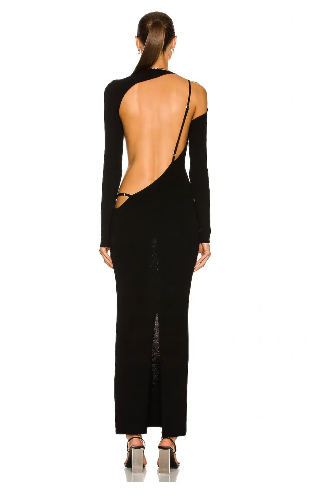 Aya Muse Carrara Dress Small Black Size S for rent on The Volte - main image