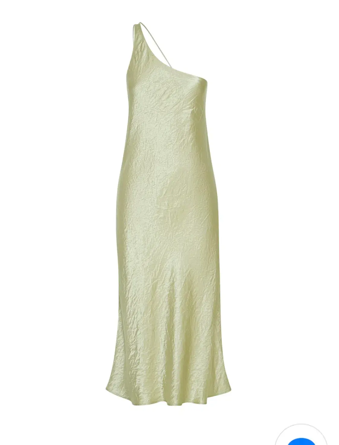 Third Form Crush Bias One Shoulder Midi Dress Apple Green Size 8 - Image 8