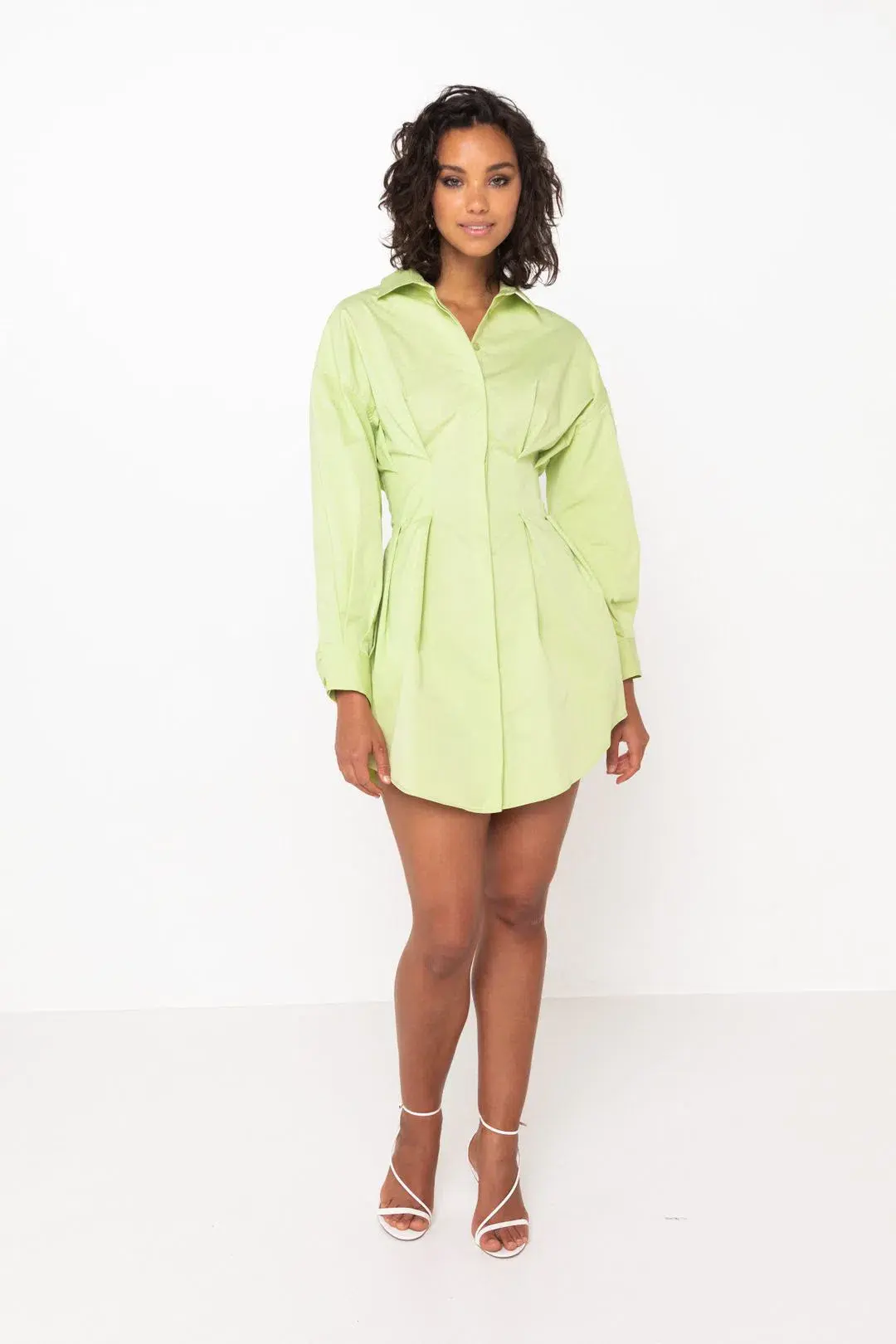Mossman A New Light Dress Green Size 8  - Image 1