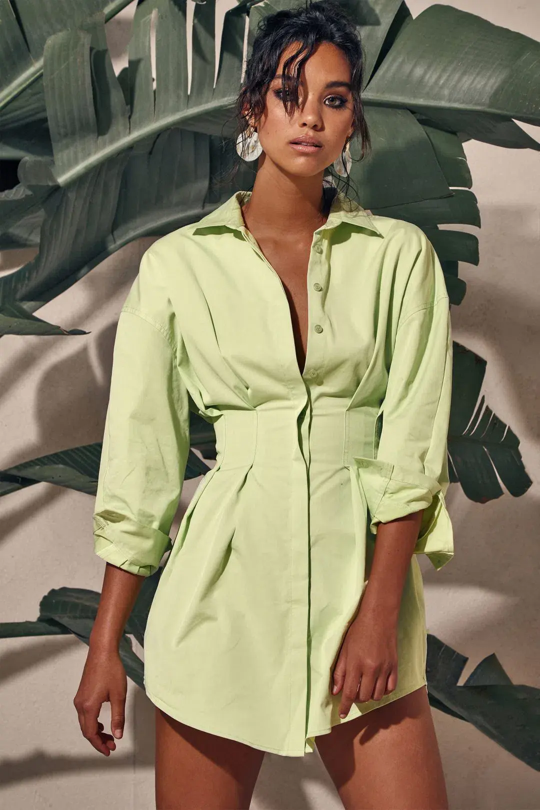 Mossman A New Light Dress Green Size 8  for rent on The Volte - main image