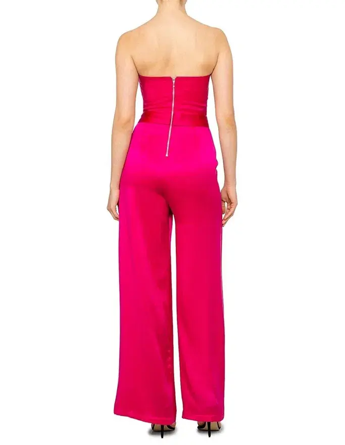 Bec & Bridge Grand Amour Jumpsuit Hot Pink Size 10 - Image 3