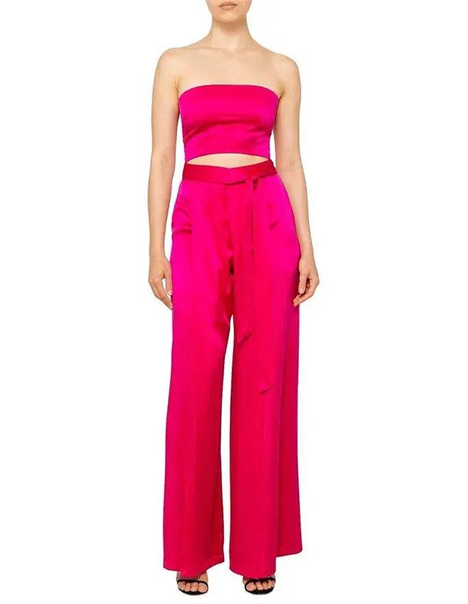 Bec & Bridge Grand Amour Jumpsuit Hot Pink Size 10 - Image 1