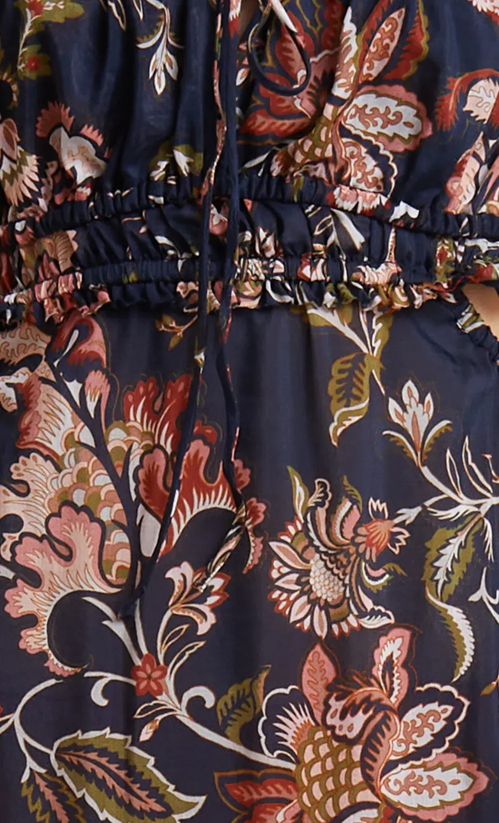 Bec & Bridge Lori Tie Maxi Dress Floral Print Size 8 - Image 4