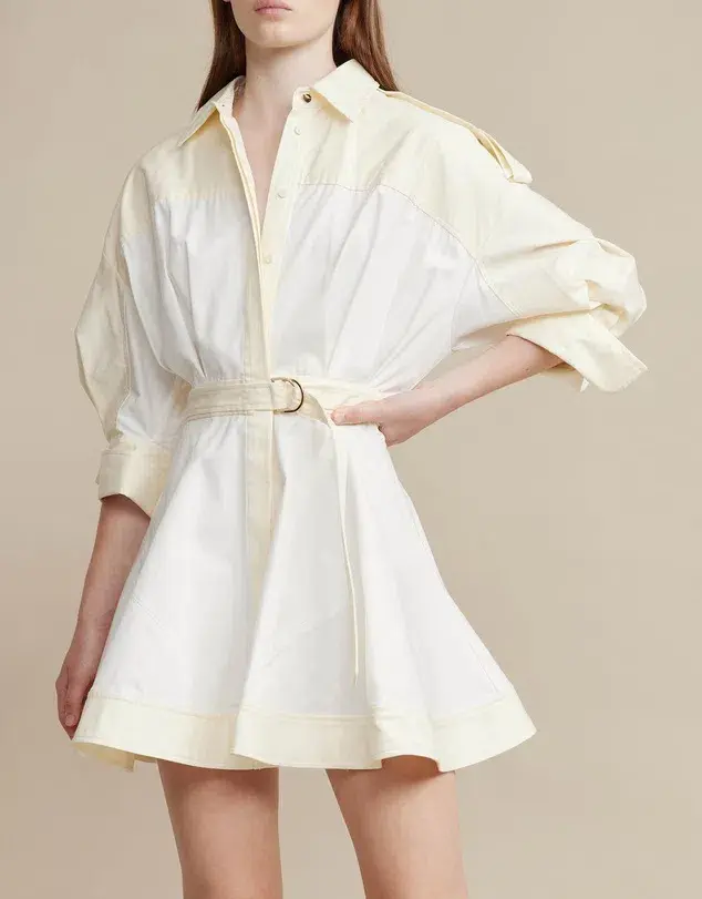 Acler Vienna Dress Yellow Size 8 - Image 1