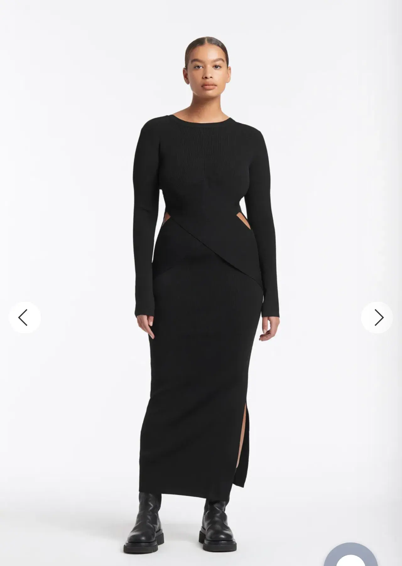 Sir the Label Celena Draped Dress Black Size 2 / AU 10 - Image 3