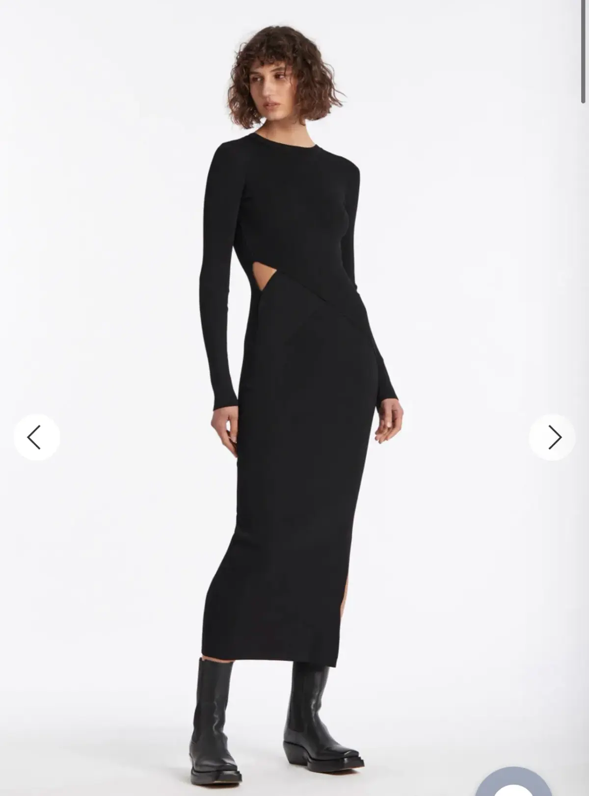 Sir the Label Celena Draped Dress Black Size 2 / AU 10 - Image 5