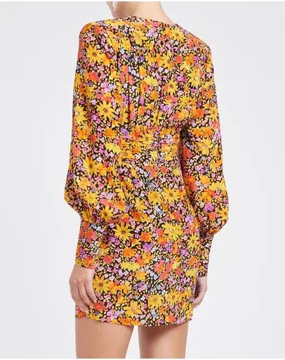 Rebecca Vallance Arles Mini Dress Print Size 6 - Image 2