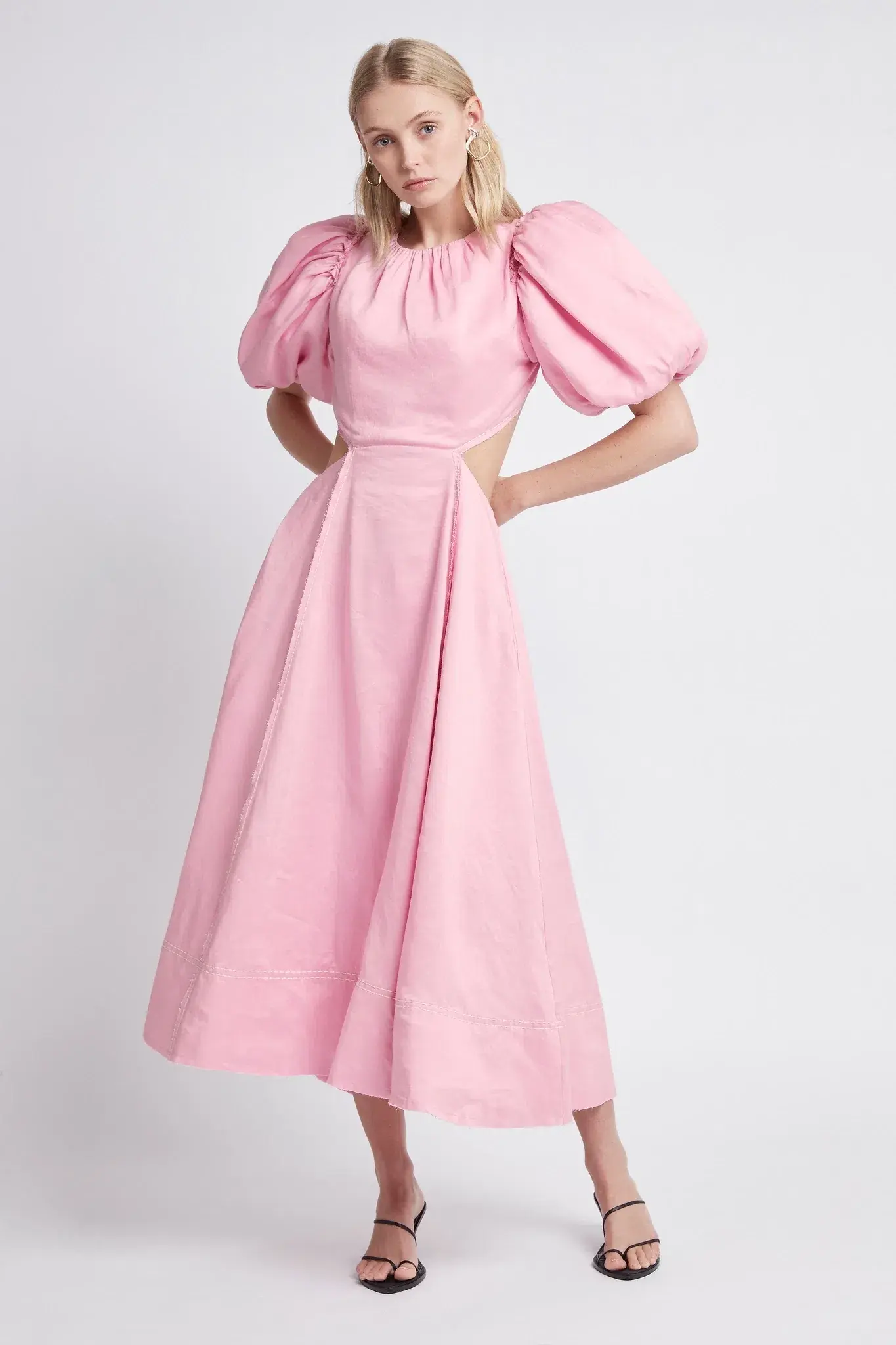 AJE - Serendipity Dress Pink - Size 6 - Image 1