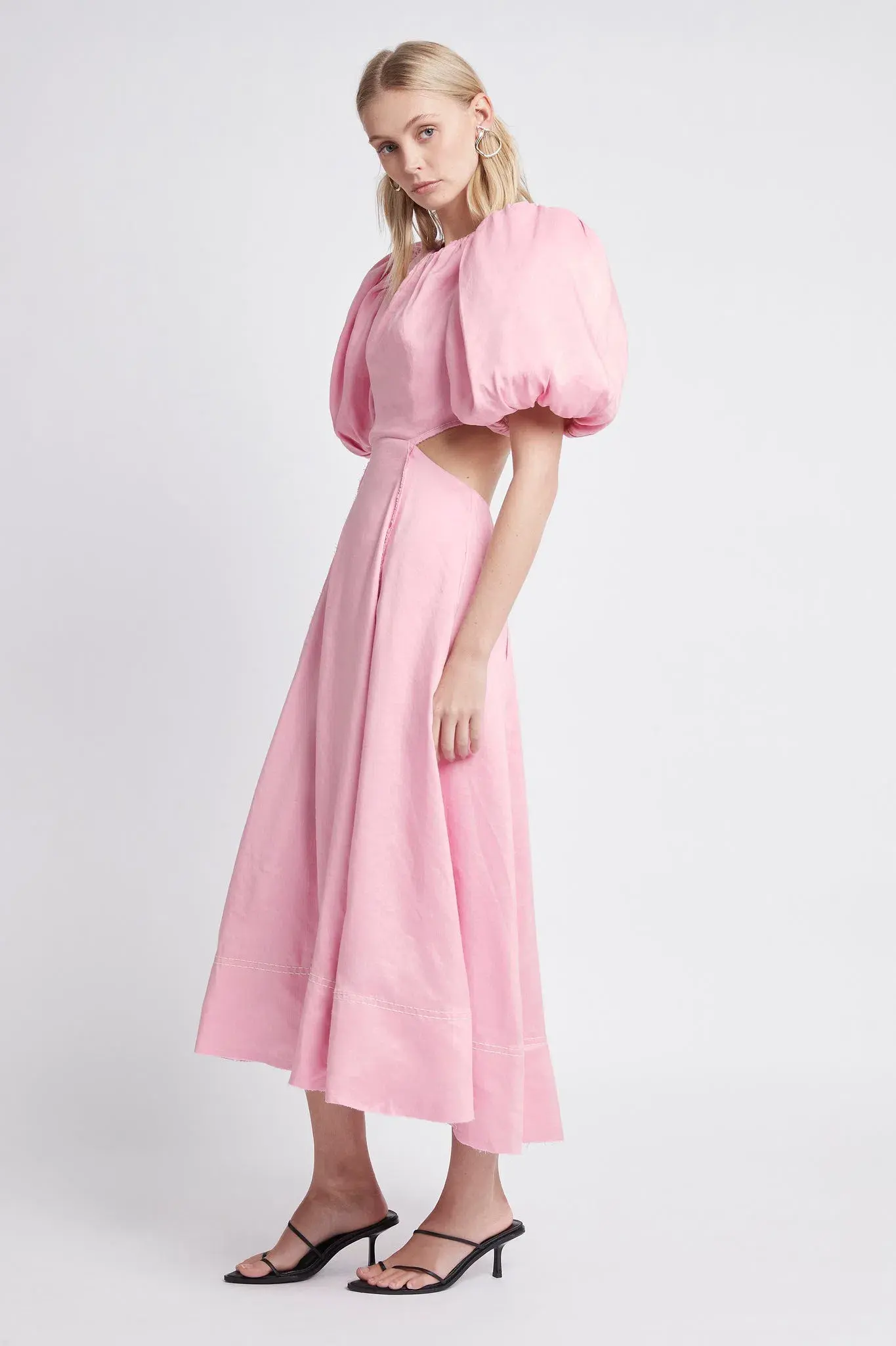 AJE - Serendipity Dress Pink - Size 6 - Image 2