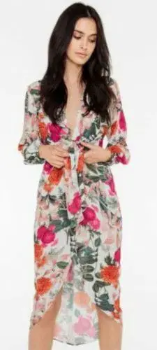 Sheike Enchanted Dress Print Size 8 - Image 1