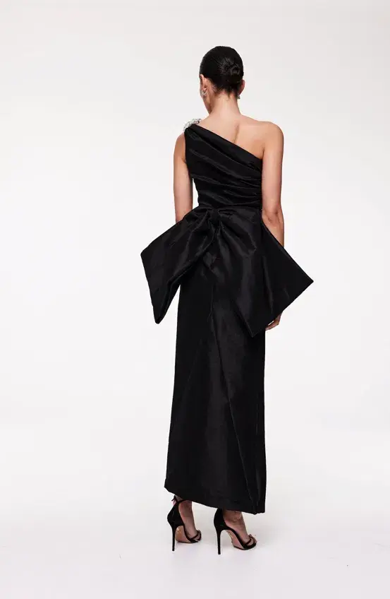 Rachel Gilbert Marco Gown Black Size AU 6 - Image 2