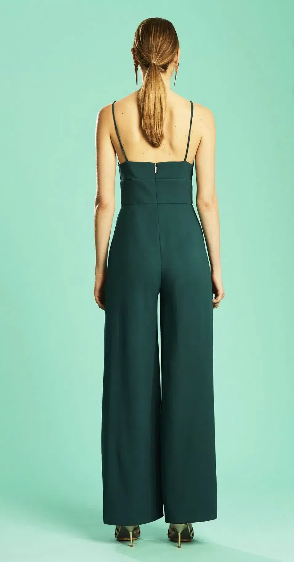 Ginger & Smart Jumpsuit Green Size 10 - Image 3