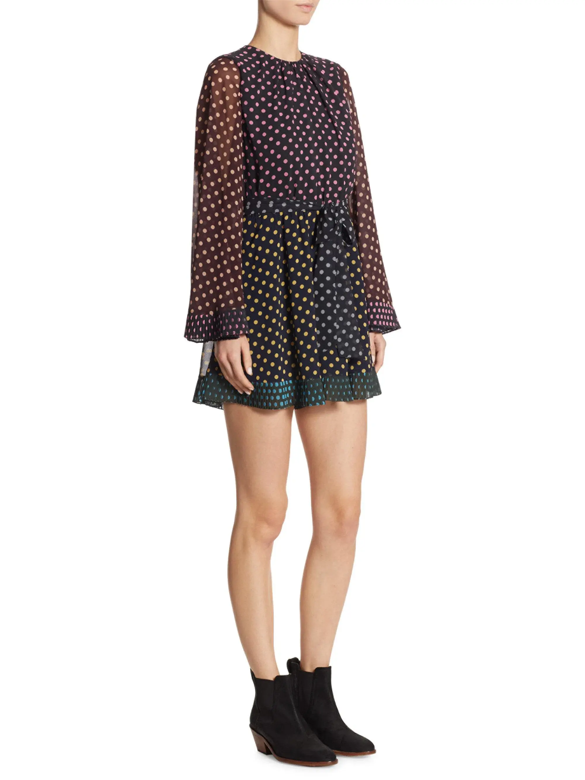 Zimmermann Maples Playsuit in Polka Dots Print Size 1 / Au 10 - Image 2