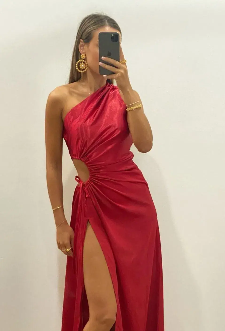 Sonya Moda Nour Dress Red Size 10  - Image 2