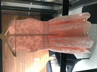 Maje Fit and Flare Cocktail Dress Pink Size 8 - Image 6