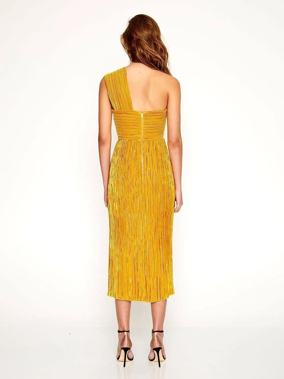 Alice McCall Power Lady Dress in Yellow Size 6 - Image 2