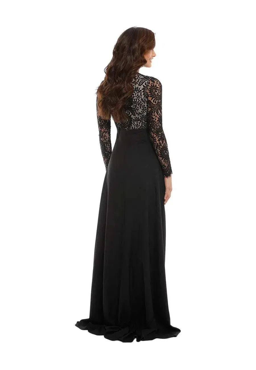 Elle Zetoune Alexandria Dress Black Size 8 - Image 3