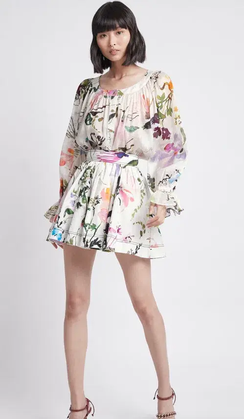 AJE Drift Le Corsaire Blouse and Skirt Set - Image 2