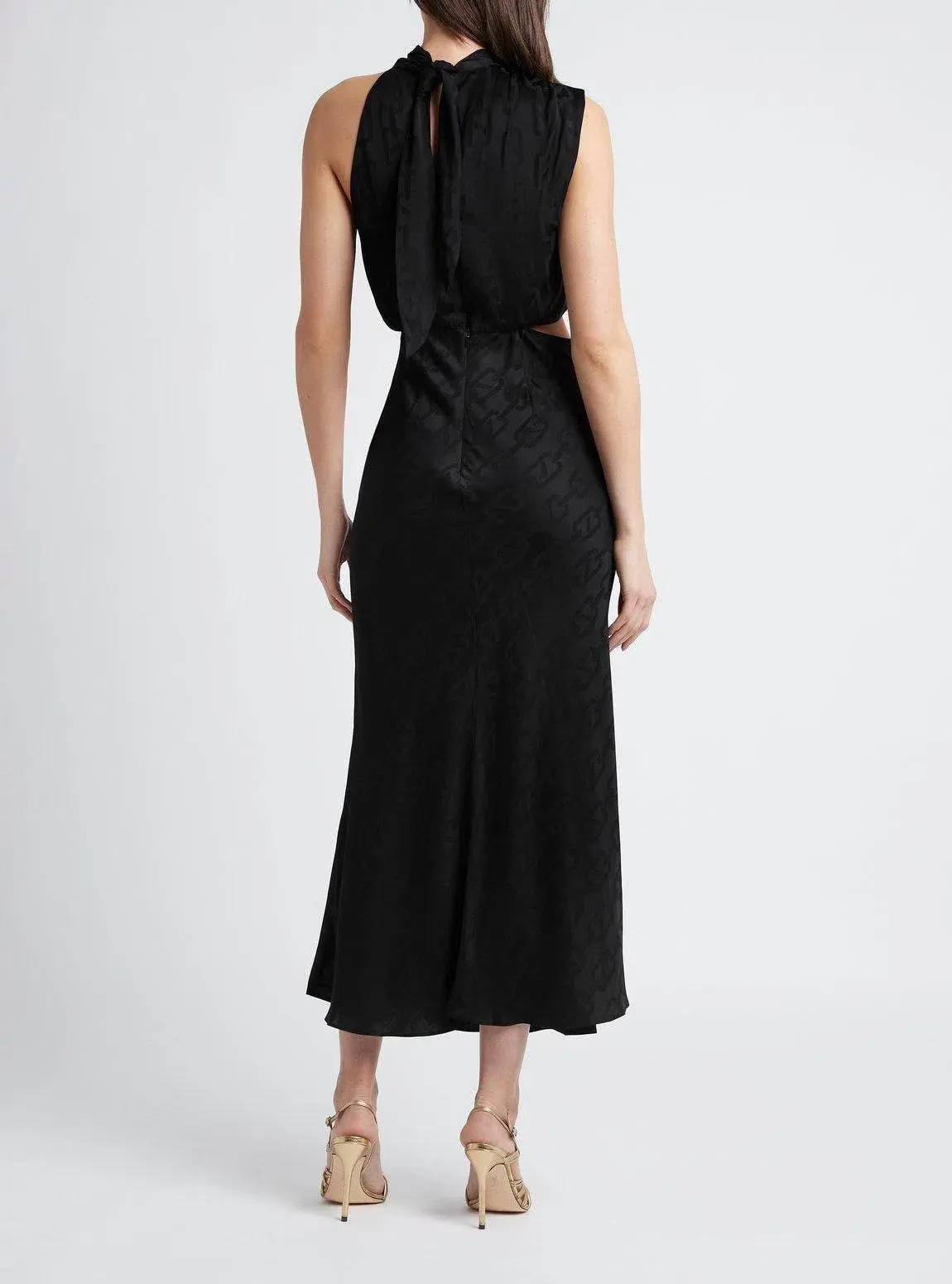 Sheike Reflections Dress Black Size 14 - Image 2