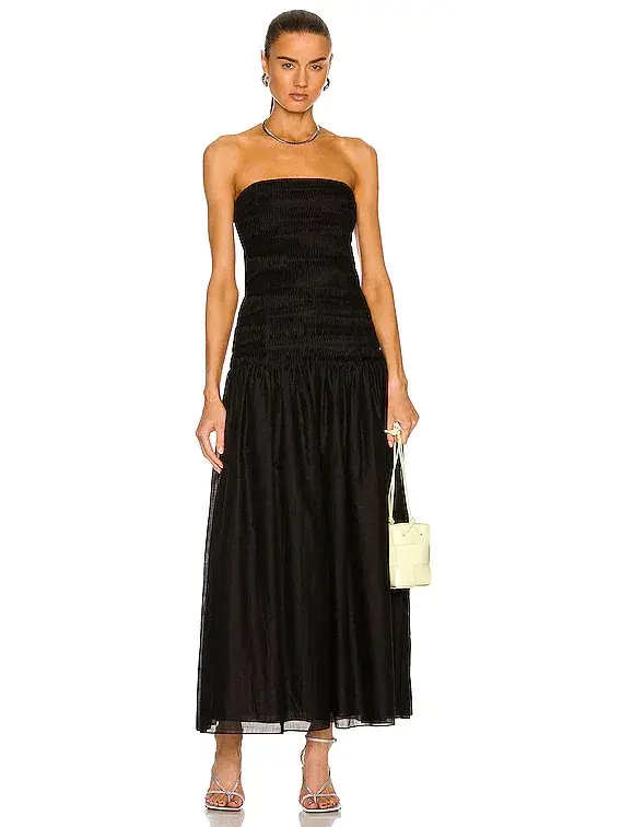 Sir the Label Xanthe Strapless Dress Black Size XS / AU 6 - Image 1