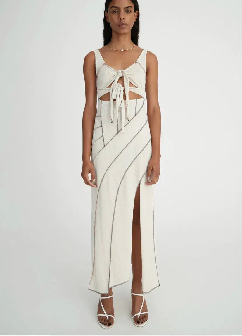 Hansen & Gretel Kehlani Dress in Sand Size 10  - Image 1