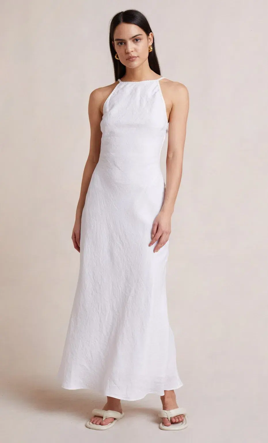 Bec & Bridge Sabella Maxi Dress Ivory Size 10  - Image 1