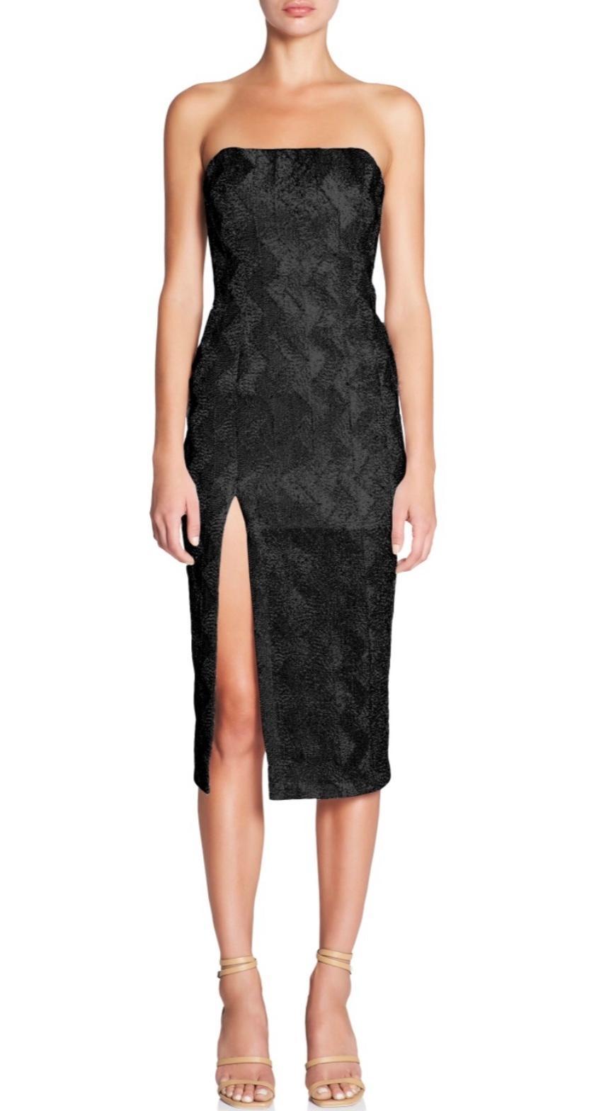 Manning Cartell no filter strapless black dress size 8 - Image 1