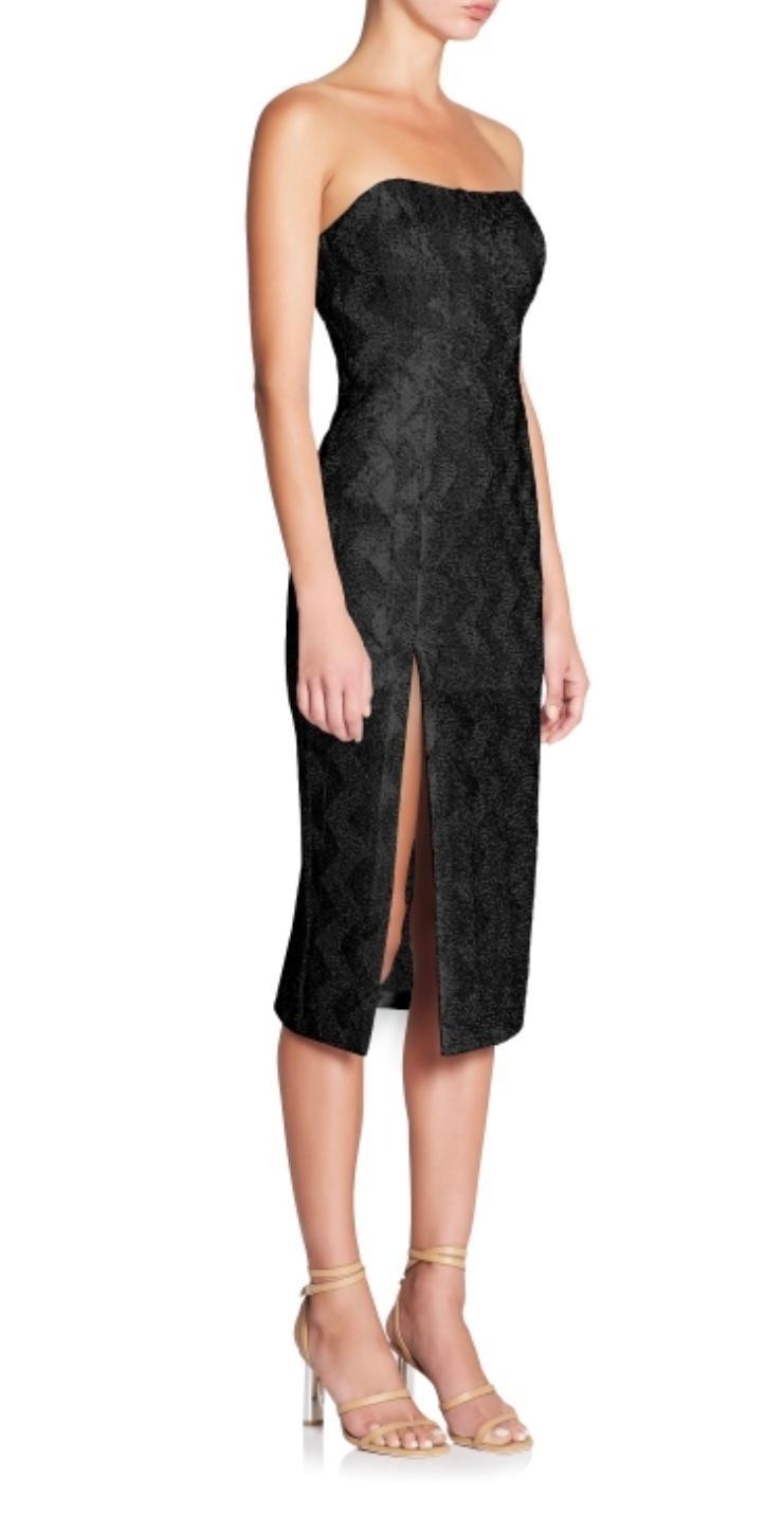 Manning Cartell no filter strapless black dress size 8 - Image 2