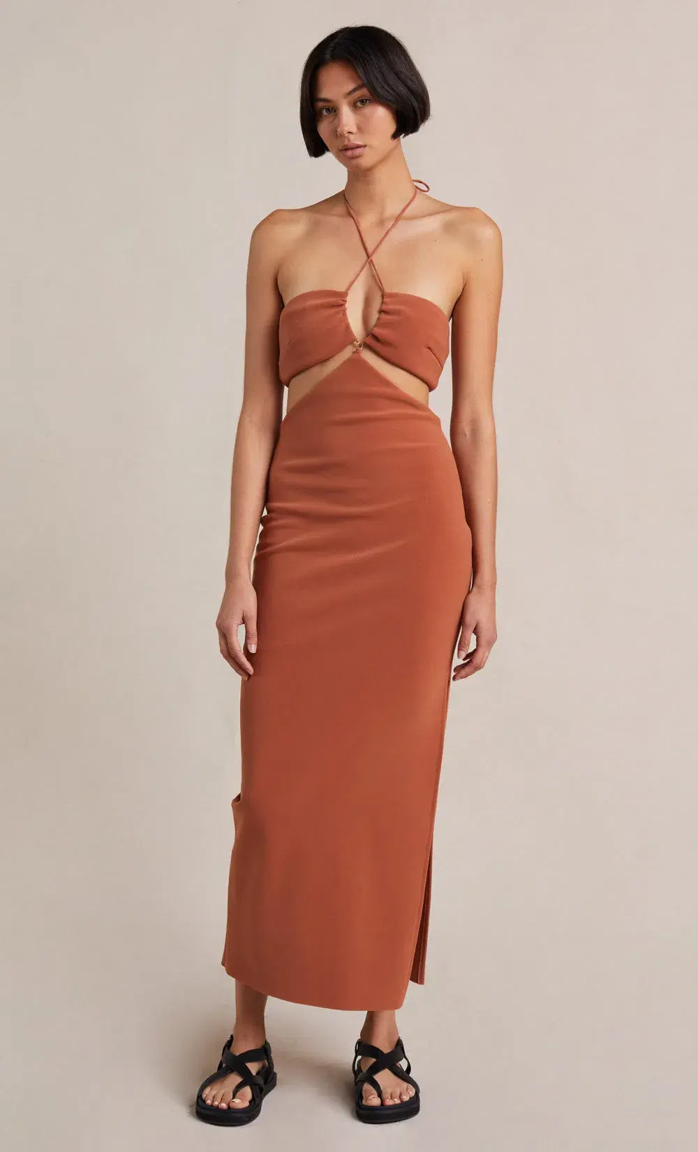 Bec & Bridge Alba Dress Terracotta Size 10 - Image 1
